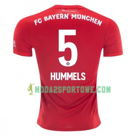 Koszulka Bayern Monachium Mats Hummels 5 Domowe Stroje Piłkarskie 2019/20 Krótki Rękaw